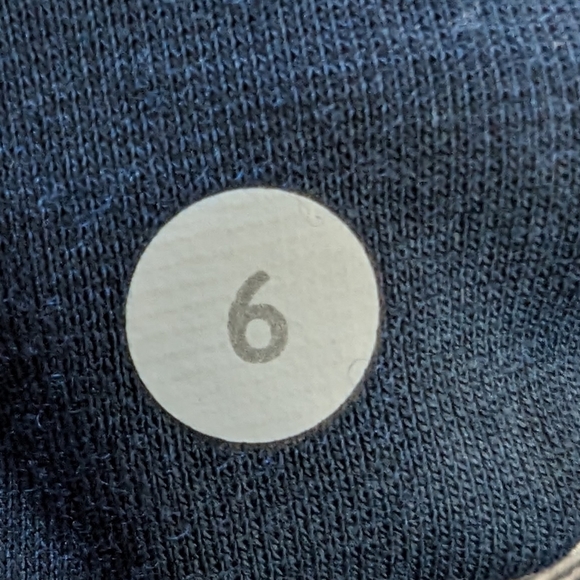 Lululemon Wunder Under Pant Sashiko Star Inkwell Size 6 NWOT - Picture 8 of 9